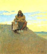 Frederick Remington When Heart is Bad oil painting